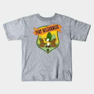 Fort Wilderness (distressed) Kids T-Shirt